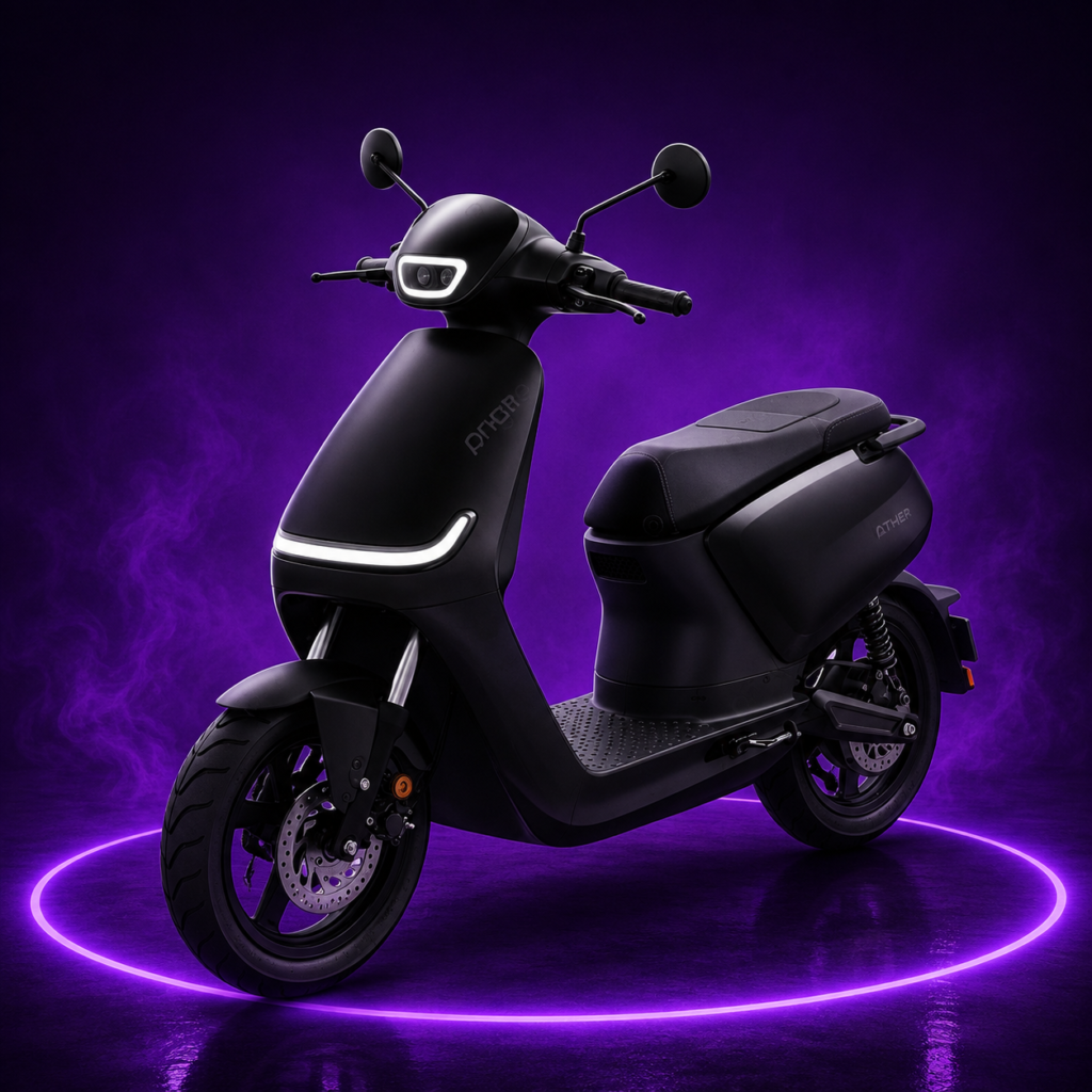 scooty purple